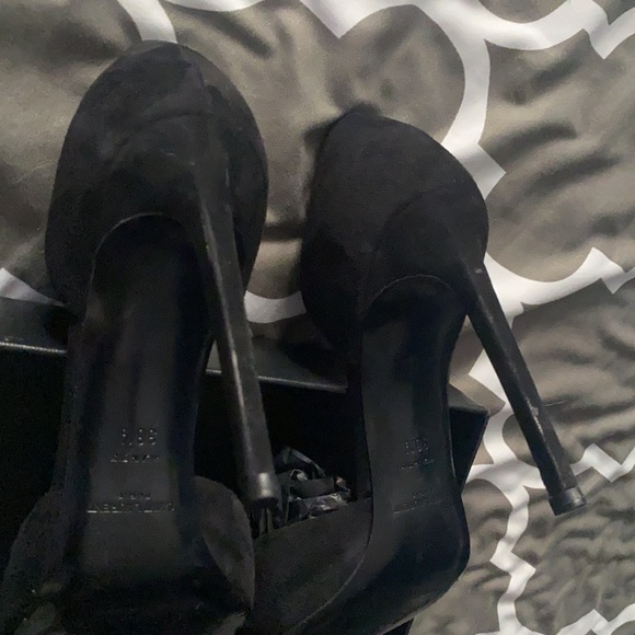 SUPER SALE!! Saint Laurent pumps in black suede - Picture 10 of 10